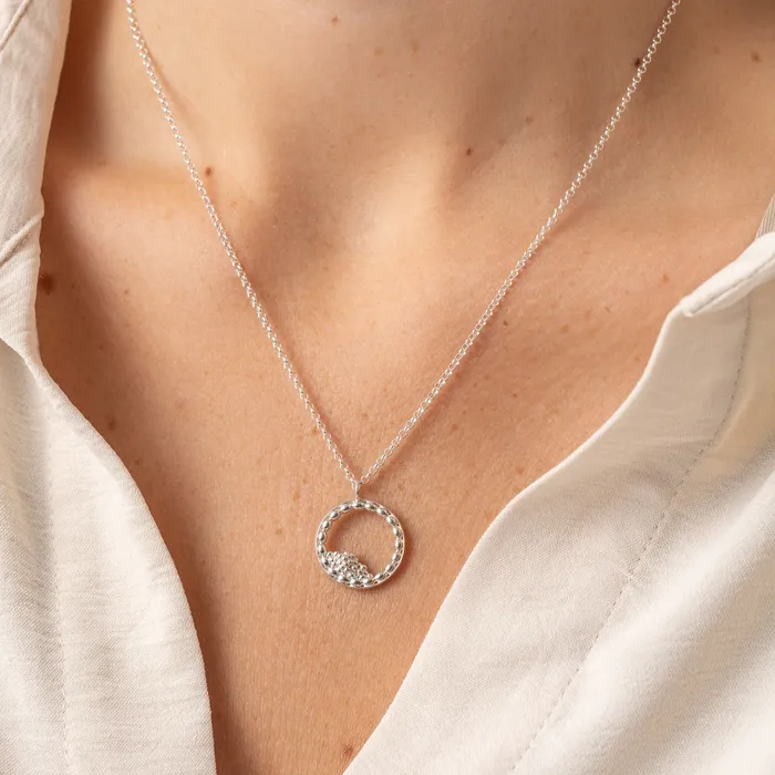 sciencejewelry1824 blastocyst necklace silver Necklaces