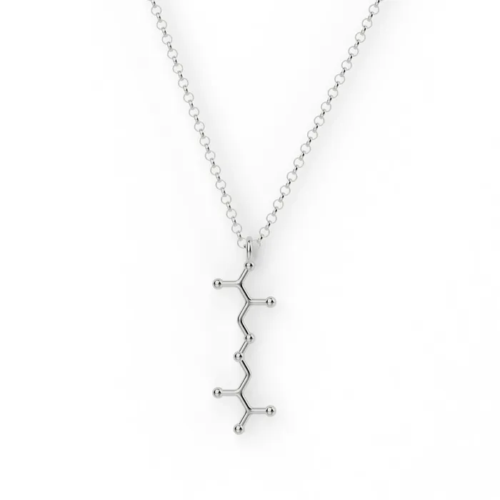 sciencejewelry1824 Necklaces cystine necklace silver