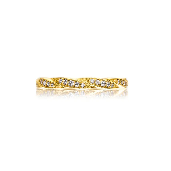 SETHI COUTURE Rings Twine White Diamond Band
