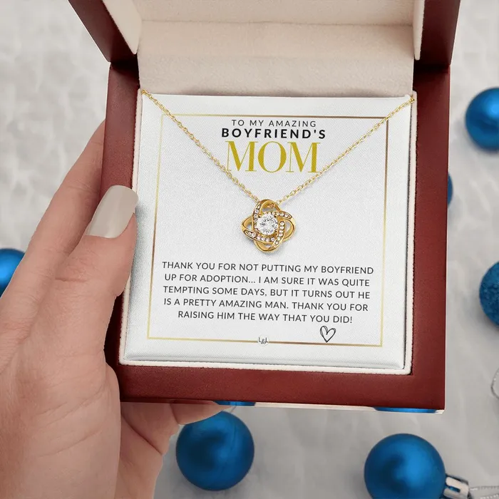 ShineOn Fulfillment Necklaces Boyfriends Mom Thank You Great For Mothers Day Christmas Her Birthday Or As An Encouragement Gift