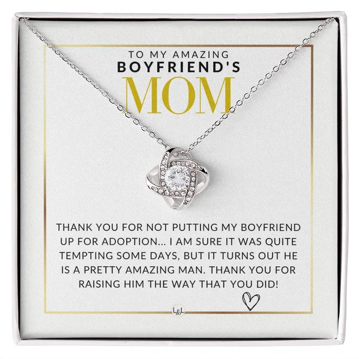 ShineOn Fulfillment Necklaces Boyfriends Mom Thank You Great For Mothers Day Christmas Her Birthday Or As An Encouragement Gift