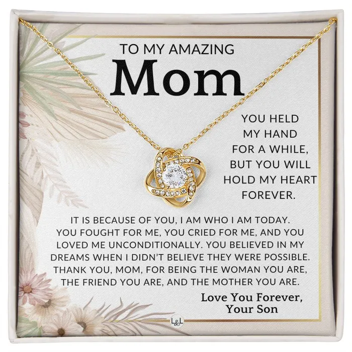 ShineOn Fulfillment Necklaces Gift for Mom From Son My Heart Forever To Mother From Son Beautiful Womens Pendant Necklace Great For Mothers Day Christmas or Her Birthday ShineOn Fulfillment Necklaces Gift for Mom From Son My Heart Forever To Mother From Son Beautiful Womens Pendant Necklace Great For Mothers Day Christmas or Her Birthday
