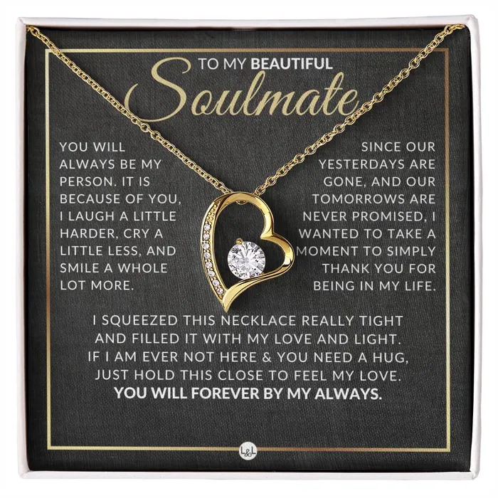 ShineOn Fulfillment Necklaces Gift For Soulmate Open Heart Pendant Necklace Sentimental and Romantic Christmas Valentines Day Birthday or Anniversary Present ShineOn Fulfillment Necklaces Gift For Soulmate Open Heart Pendant Necklace Sentimental and Romantic Christmas Valentines Day Birthday or Anniversary Present