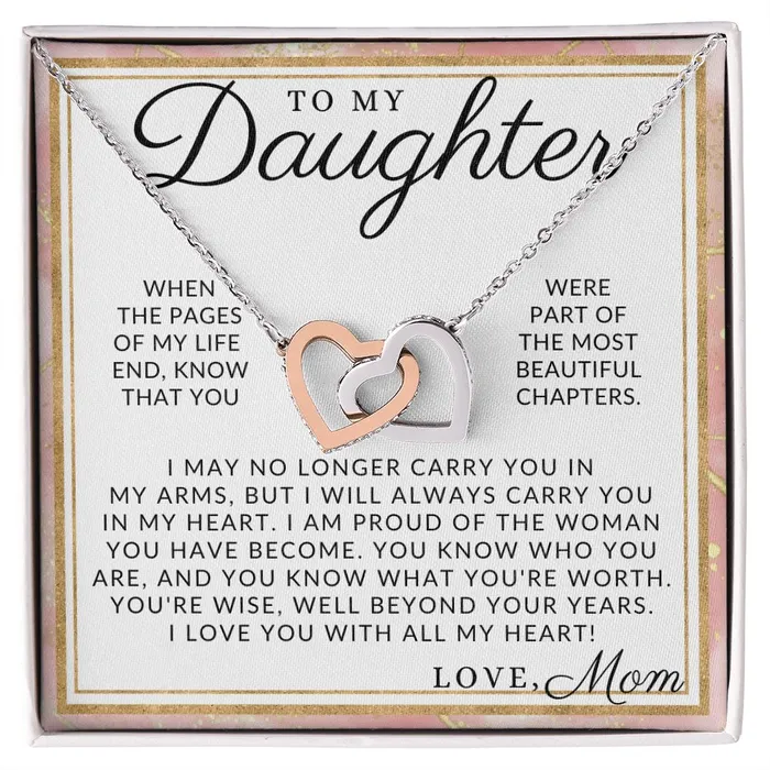 ShineOn Fulfillment Necklaces The Best Part To My Daughter From Mom Mother to Daughter Necklace Christmas Gifts Birthday Present Graduation Gift Valentines Day ShineOn Fulfillment Necklaces The Best Part To My Daughter From Mom Mother to Daughter Necklace Christmas Gifts Birthday Present Graduation Gift Valentines Day