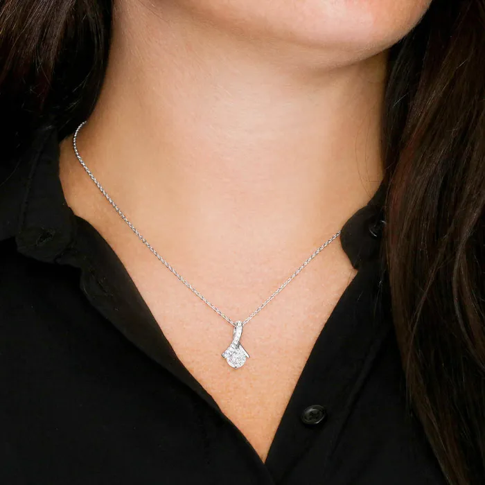 ShineOn Fulfillment Necklaces To my Dear Auntie Happy Birthday Birthday Gift Pendant Necklace For Aunt