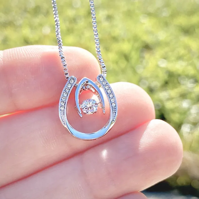 ShineOn Fulfillment To My Beautiful Wife Youre a Gift From God Lucky In Love Pendant Necklace The Perfect Gift Necklaces