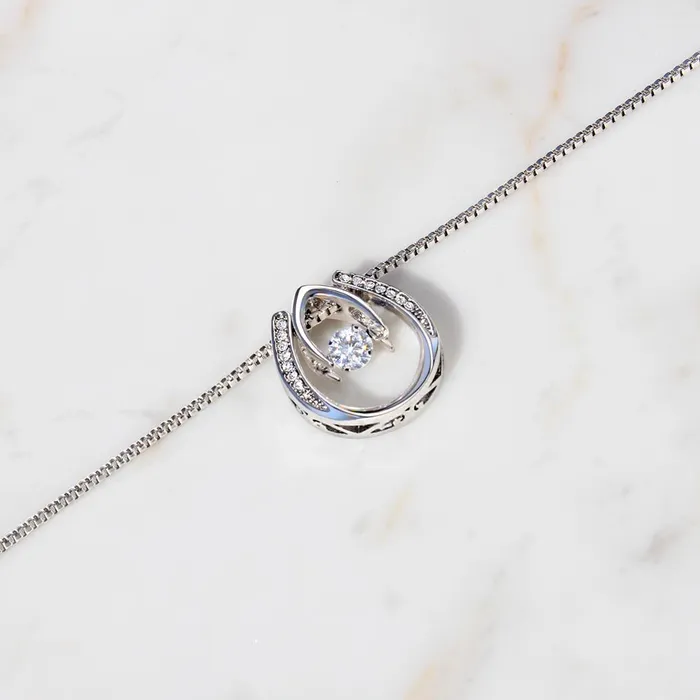 ShineOn Fulfillment To My Beautiful Wife Youre a Gift From God Lucky In Love Pendant Necklace The Perfect Gift Necklaces
