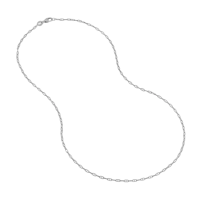 Sterling Silver 157mm 20 Marine Chain MIDAS CHAIN Rings