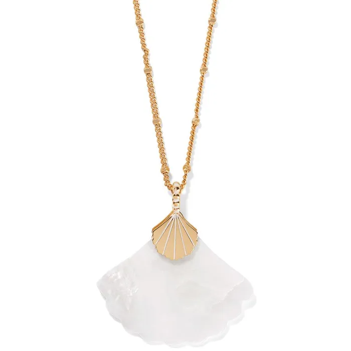 Sunset Cove Mother of Pearl Shell Necklace Brighton Necklaces