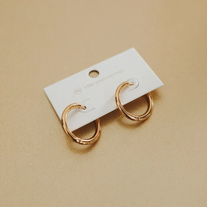 Sweetheart Hoop Earrings WATERPROOF Wholesale Jewelry Earrings Sweetheart Hoop Earrings WATERPROOF Wholesale Jewelry Earrings