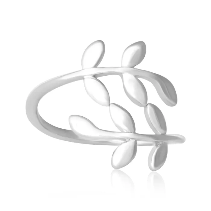 Teeda R5008 Wraparound Branch Leaf Ring Rings