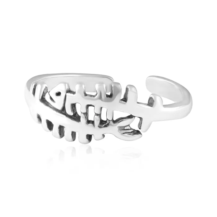 Teeda Rings TR3082 Fish Bone Toe Ring