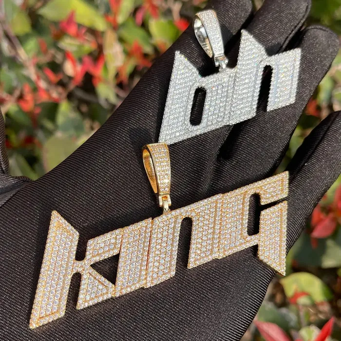The Icetruck Custom Futuristic Font Pendant Necklaces
