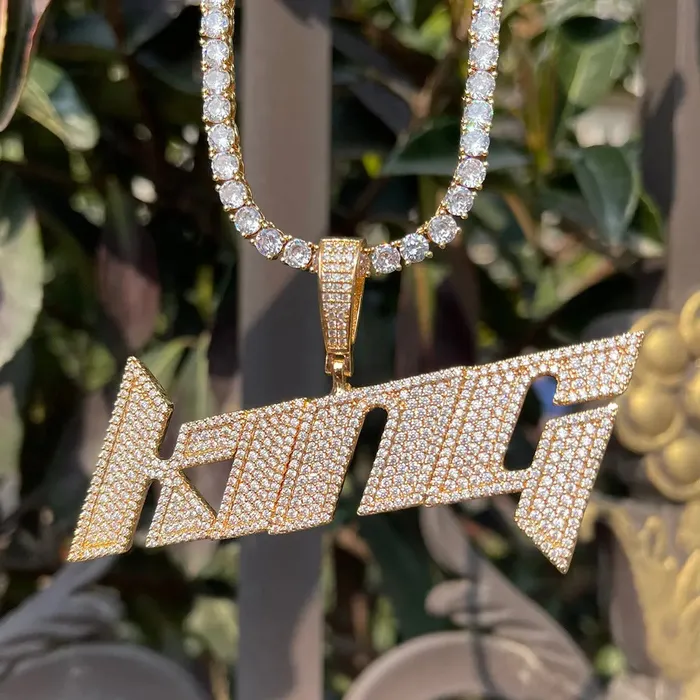 The Icetruck Custom Futuristic Font Pendant Necklaces