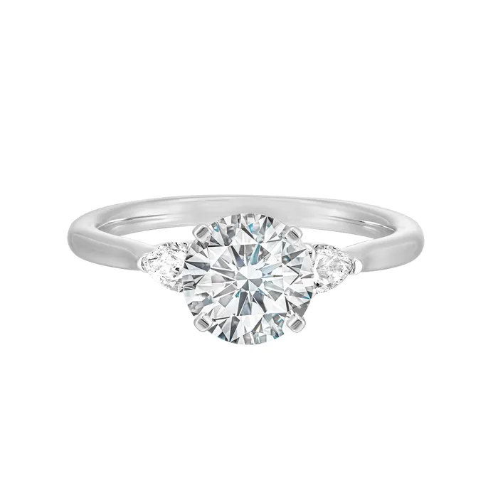 ThollotColorado Cut 14K White Gold 033ctw 4 Prong Style Diamond SemiMount Engagement Ring GEMS ONE CORPRATION Rings ThollotColorado Cut 14K White Gold 033ctw 4 Prong Style Diamond SemiMount Engagement Ring GEMS ONE CORPRATION Rings