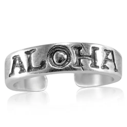 TR2140 Aloha Toe Ring Teeda Rings