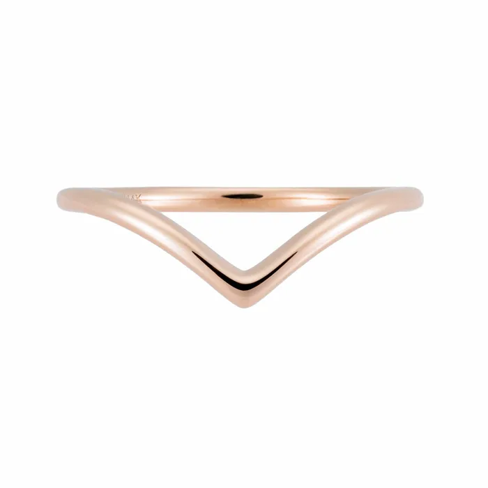 Valerie Madison Fine Jewelry Rings Ready To Ship Nova Band Size 9 14K Rose Gold