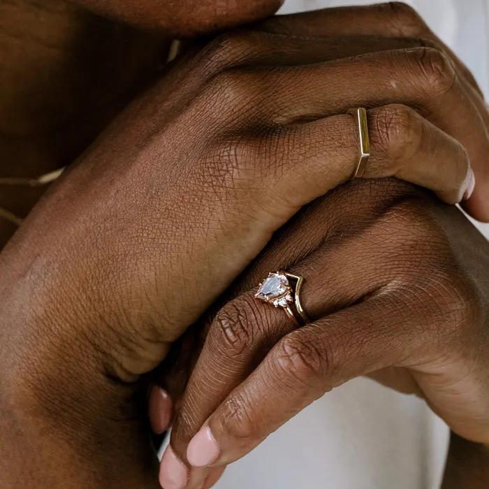 Valerie Madison Fine Jewelry Rings Ready To Ship Nova Band Size 9 14K Rose Gold Valerie Madison Fine Jewelry Rings Ready To Ship Nova Band Size 9 14K Rose Gold