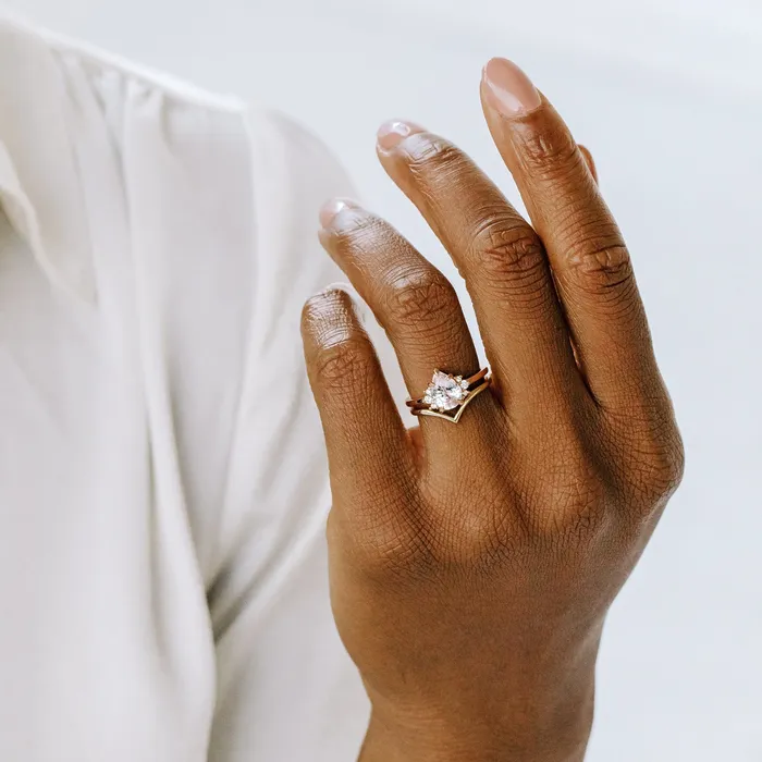Valerie Madison Fine Jewelry Rings Ready To Ship Nova Band Size 9 14K Rose Gold Valerie Madison Fine Jewelry Rings Ready To Ship Nova Band Size 9 14K Rose Gold