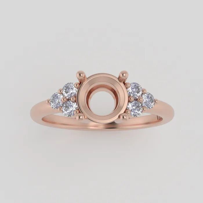 VENVS Rings The Calisto 14k Rose Size 10 Stone HX108 Blue Ring Box Custom Engraving x106 75 VENVS Rings The Calisto 14k Rose Size 10 Stone HX108 Blue Ring Box Custom Engraving x106 75