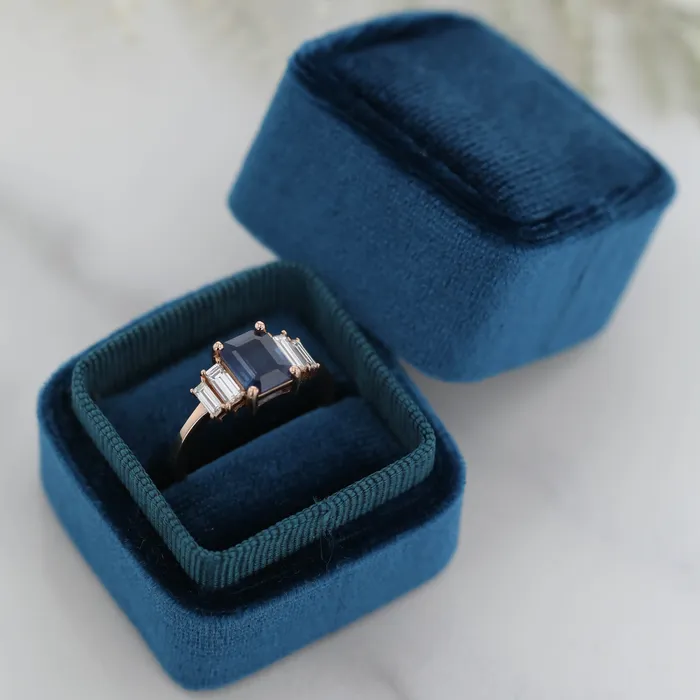 VENVS Rings The Calisto 14k Rose Size 10 Stone HX108 Blue Ring Box Custom Engraving x106 75 VENVS Rings The Calisto 14k Rose Size 10 Stone HX108 Blue Ring Box Custom Engraving x106 75