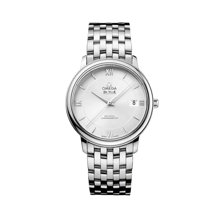 Watches OMEGA De Ville Prestige CoAxial Chronometer Silver Dial Watch 368mm Watches OMEGA De Ville Prestige CoAxial Chronometer Silver Dial Watch 368mm