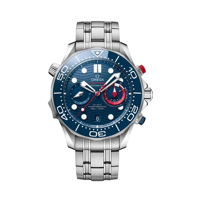 Watches OMEGA Seamaster Diver 300M CoAxial Master Chronometer Chronograph Americas Cup Watch 44mm Watches OMEGA Seamaster Diver 300M CoAxial Master Chronometer Chronograph Americas Cup Watch 44mm