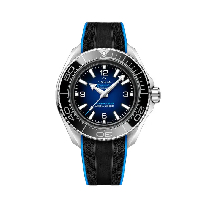 Watches OMEGA Seamaster Planet Ocean 600M CoAxial Master Chronometer Ultra Deep Blue Dial with Strap Watch 455mm Watches OMEGA Seamaster Planet Ocean 600M CoAxial Master Chronometer Ultra Deep Blue Dial with Strap Watch 455mm