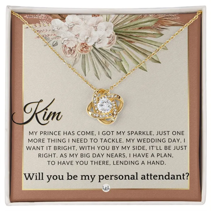 Wedding Personal Attendant Proposal Custom Name Wedding Helper Wedding Party Gift Idea Terracotta Rust And Gold Wedding Theme ShineOn Fulfillment Necklaces Wedding Personal Attendant Proposal Custom Name Wedding Helper Wedding Party Gift Idea Terracotta Rust And Gold Wedding Theme ShineOn Fulfillment Necklaces