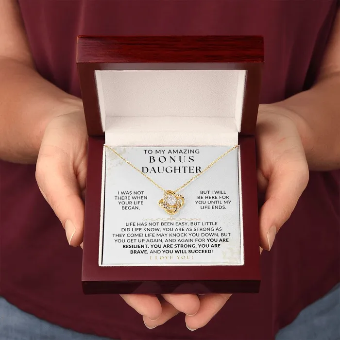 You Will Succeed Bonus Daughter Necklace ShineOn Fulfillment Necklaces