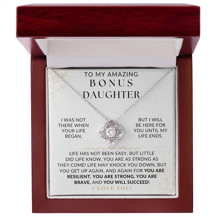 You Will Succeed Bonus Daughter Necklace ShineOn Fulfillment Necklaces