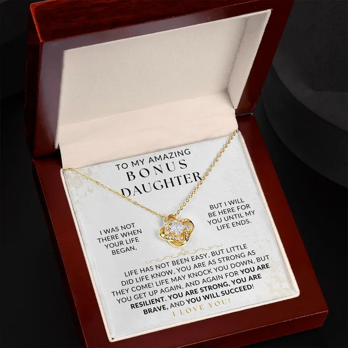 You Will Succeed Bonus Daughter Necklace ShineOn Fulfillment Necklaces
